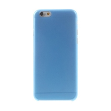 Ultratenký plastový kryt pre Apple iPhone 6 (hrúbka 0,3 mm) - matný - modrý