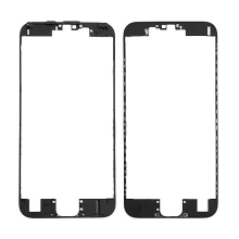 Plastový fixačný rámik pre predný panel (dotykový displej) Apple iPhone 6S - čierny - kvalita A