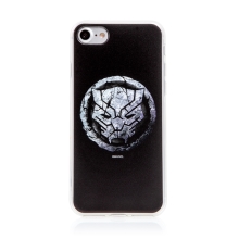 Kryt MARVEL pro Apple iPhone 7 / 8 / SE (2020) / SE (2022) - Black Panther - gumový - černý