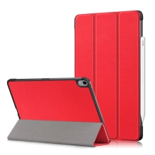 Puzdro/kryt pre Apple iPad Air 4 / 5 (2022) - funkcia smart sleep - umelá koža - červené