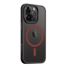TACTICAL Hyperstealth 2.0 kryt pre Apple iPhone 14 Pro - MagSafe - Čierny / červený