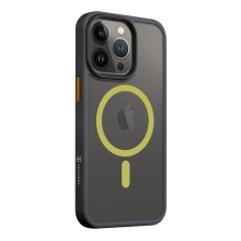 Kryt TACTICAL Hyperstealth 2.0 pro Apple iPhone 13 Pro - MagSafe - černý / žlutý