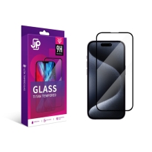 Tvrzené sklo (Tempered Glass) JP Titan pro Apple iPhone 15 Plus / 16 Plus - 2,5D - extra odolné