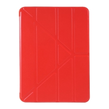 Puzdro pre Apple iPad Pro 11" (2018) / Air 4 (2020) / 5 (2022) - origami stojan - červené