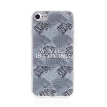 Kryt Game of Thrones pre Apple iPhone 7 / 8 / SE (2020) / SE (2022) - Winter is Coming - Gumený