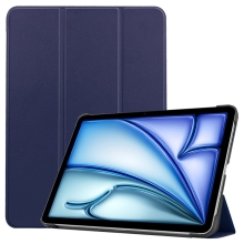 Pouzdro pro Apple iPad Air 13" (2024) - stojánek - plastové / umělá kůže - modré