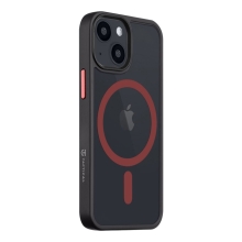 Kryt TACTICAL Hyperstealth 2.0 pro Apple iPhone 13 mini - MagSafe - černý / červený