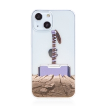 Kryt MARVEL pre Apple iPhone 13 mini - Thorovo kladivo - gumový - priehľadný