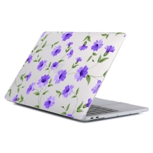 Kryt / puzdro pre Apple MacBook Air 13" A2681 / A3113 - plast - modré kvety