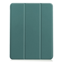 Pouzdro pro Apple iPad Air 11" (2024) - prostor pro Pencil - umělá kůže - tmavě zelené