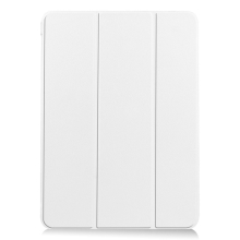 Pouzdro pro Apple iPad Air 11" (2024) / Air 4 / 5 - stojánek - umělá kůže - bílé
