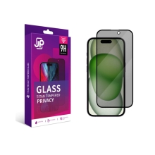 Tvrzené sklo (Tempered Glass) JP Titan pro Apple iPhone 13 Pro Max / 14 Plus - 2,5D - extra odolné - privacy