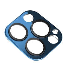 Tvrdené sklo pre Apple iPhone 12 Pro Max - na objektív fotoaparátu - modré