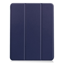Pouzdro pro Apple iPad Air 11" (2024) - prostor pro Pencil - umělá kůže - modré