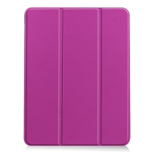 Puzdro pre Apple iPad Air 11" (2024) - Priehradka na ceruzku - umelá koža - fialové