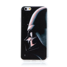 Kryt STAR WARS pre Apple iPhone 6 / 6S - Darth Vader - gumový - čierny