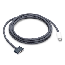 Napájací kábel Magsafe 3 na USB-C pre Apple MacBook - 2 m - Čipka - Polnočná sivá