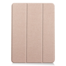 Pouzdro pro Apple iPad Air 11" (2024) / Air 4 / 5 - stojánek - umělá kůže - zlaté