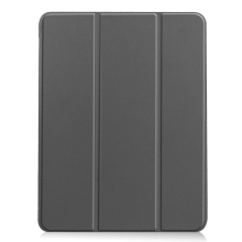 Pouzdro pro Apple iPad Air 11" (2024) - prostor pro Pencil - umělá kůže - šedé