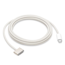 Napájací kábel Magsafe 3 na USB-C pre Apple MacBook - 2 m - čipka - béžová