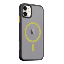 Kryt TACTICAL Hyperstealth 2.0 pro Apple iPhone Xr / 11 - MagSafe - černý / žlutý