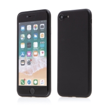 Kryt / puzdro pre Apple iPhone 7 / 8 / SE (2020) / SE (2022) - ochrana objektívu - ultratenký - plast - matný - čierny