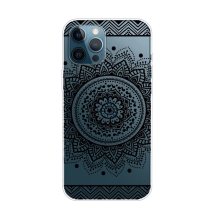 Kryt pro Apple iPhone 13 Pro Max - gumový - mandala