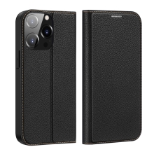 Pouzdro DUX DUCIS Skin X2 pro Apple iPhone 14 Pro Max - umělá kůže - černé