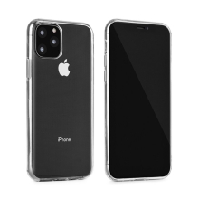 Kryt pre Apple iPhone 12 mini - ultratenký - gumový - priehľadný