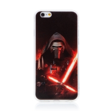 Kryt STAR WARS pre Apple iPhone 6 / 6S - Kylo Ren - gumový - čierny