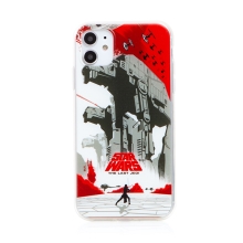 Kryt STAR WARS pro Apple iPhone 11 - Poslední z Jediů - bitevní pole - gumový