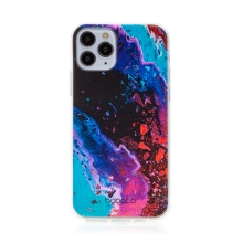 Kryt BABACO pro Apple iPhone 11 Pro - gumový - abstraktní vlnky