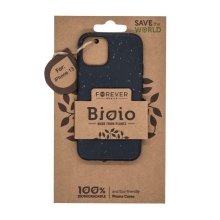 Kryt FOREVER BIOIO pro Apple iPhone 13 - Zero Waste kompostovatelný kryt - černý