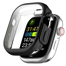 Kryt pro Apple Watch Ultra / Ultra 2 49mm - gumový - průhledný / černý