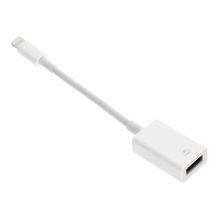 Přepojka / adaptér Lightning na USB-A - bílá