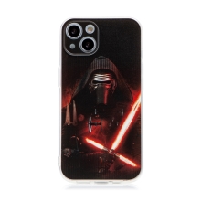 Kryt STAR WARS pre Apple iPhone 13 - Kylo Ren - gumový - čierny