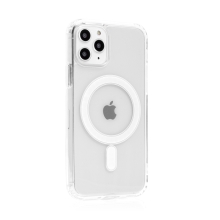 Kryt SWISSTEN Clear Jelly MagStick pro Apple iPhone 11 Pro - průhledný