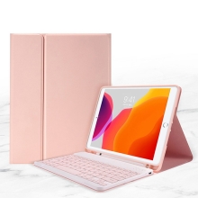 Klávesnica pre Apple iPad 10,2" (2019 - 2020) / iPad Pro 10,5" / Air 10,5" - ružová