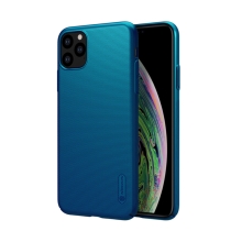 Kryt NILLKIN Super Frosted pro Apple iPhone 11 Pro Max - plastový - modrý