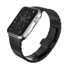 Řemínek pro Apple Watch Ultra 49mm / 46mm / 45mm / 44mm / 42mm - ocelový - černý