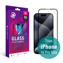 Tvrzené sklo (Tempered Glass) JP Titan pro Apple iPhone 16 Pro Max - 2,5D - extra odolné