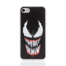 Kryt MARVEL pro Apple iPhone 7 / 8 / SE (2020) / SE (2022) - Venom - gumový - černý