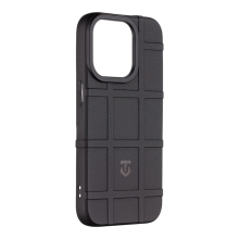 Kryt TACTICAL Infantry pro Apple iPhone 15 Pro - protiskluzový - gumový - černý