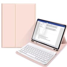 Klávesnice Bluetooth TECH-PROTECT - kryt / pouzdro pro Apple iPad 10 (10,9") - růžová