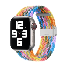 Řemínek pro Apple Watch 42mm / 41mm / 40mm / 38mm - pletený - nylonový - barevný