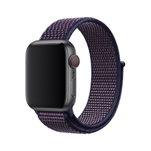 Řemínek DEVIA pro Apple Watch 42mm / 41mm / 40mm / 38mm - nylonový - indigově modrý