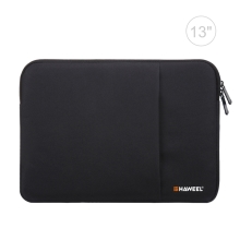 HAWEEL Puzdro na zips pre Apple MacBook Air 13" / Pro 13" - Bočné vrecko - čierne