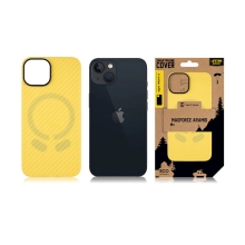 Kryt TACTICAL MagForce Industrial pre Apple iPhone 14 - Aramid / Carbon - Žltý