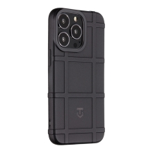 Kryt TACTICAL Infantry pre Apple iPhone 13 Pro - protišmykový - gumový - čierny