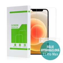 Ochranná fólie pro Apple iPhone Xs Max / 11 Pro Max - hydrogelová + aplikátor